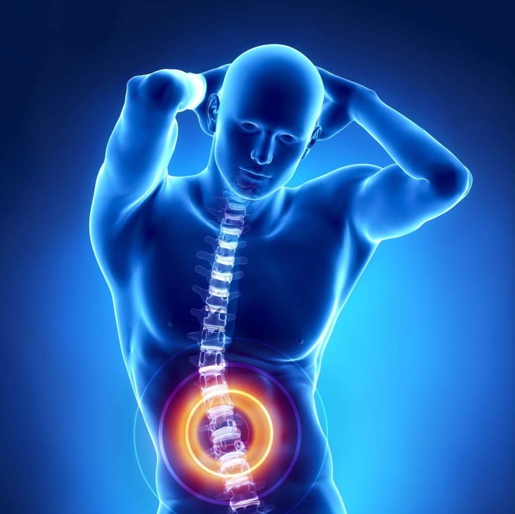 Wsparcie kręgosłupa na materacu piankowym dla sportowców