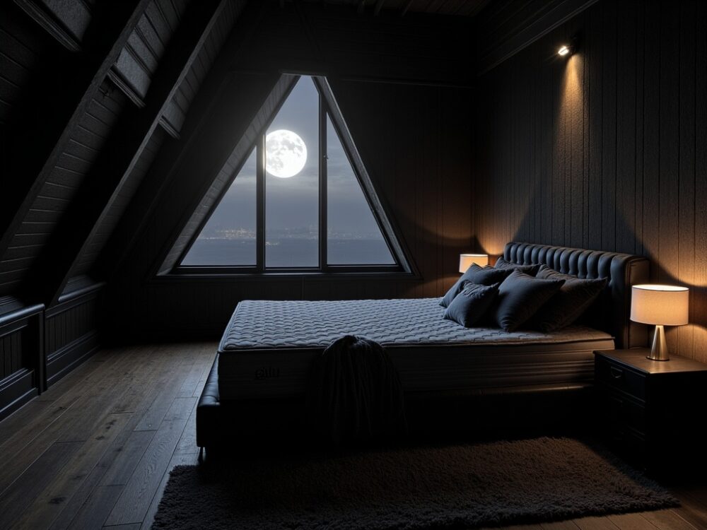 Sypialnia z materacem piankowym dla aktywnych fizycznie