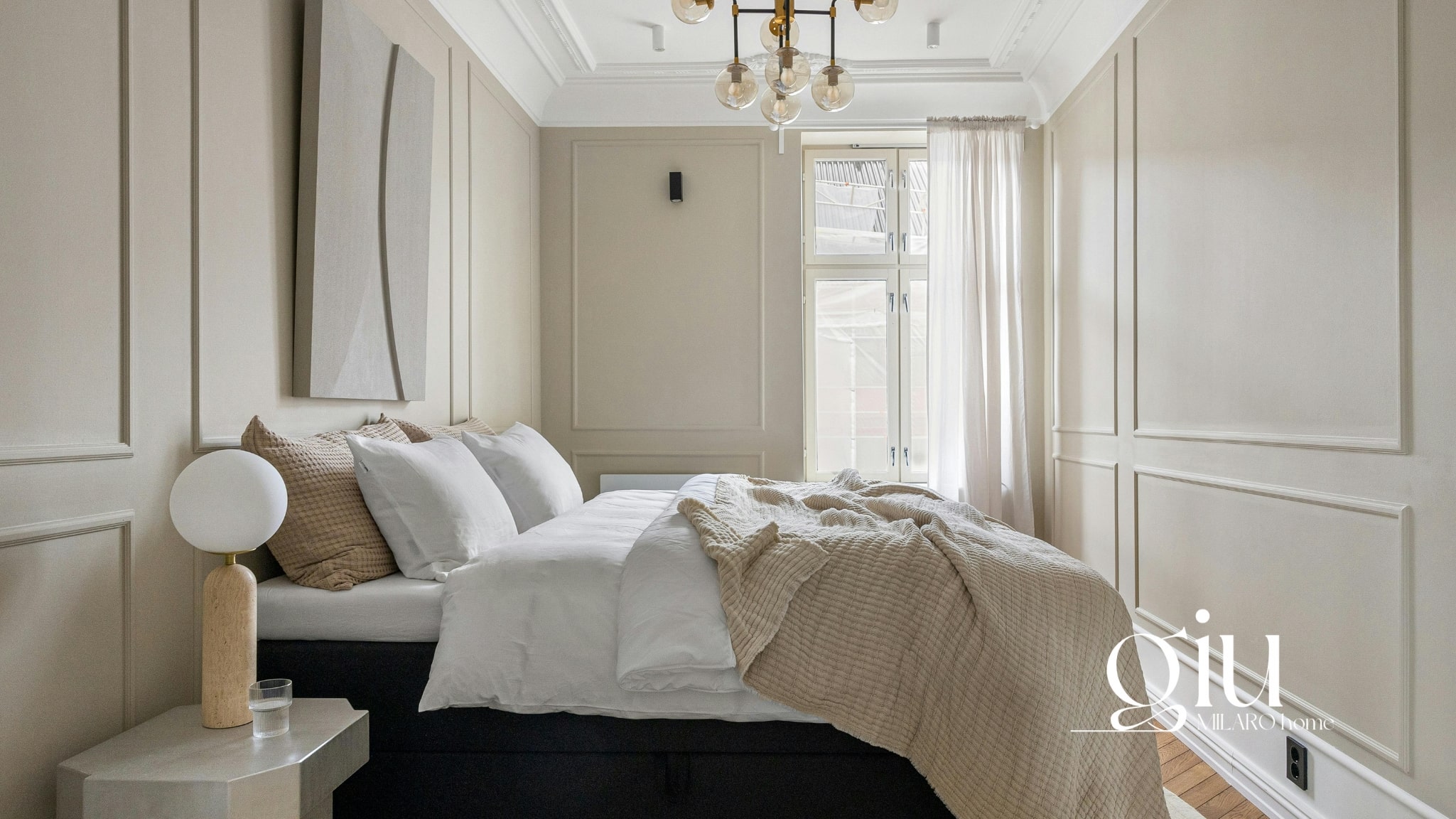 materace Radom GIU w przytulnej sypialni