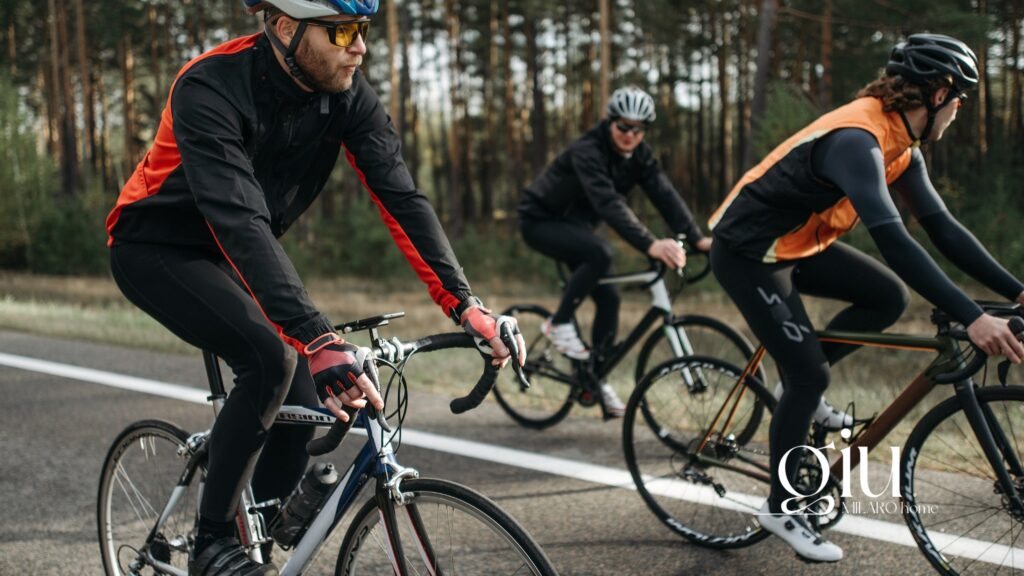 materac po długiej trasie rowerowej