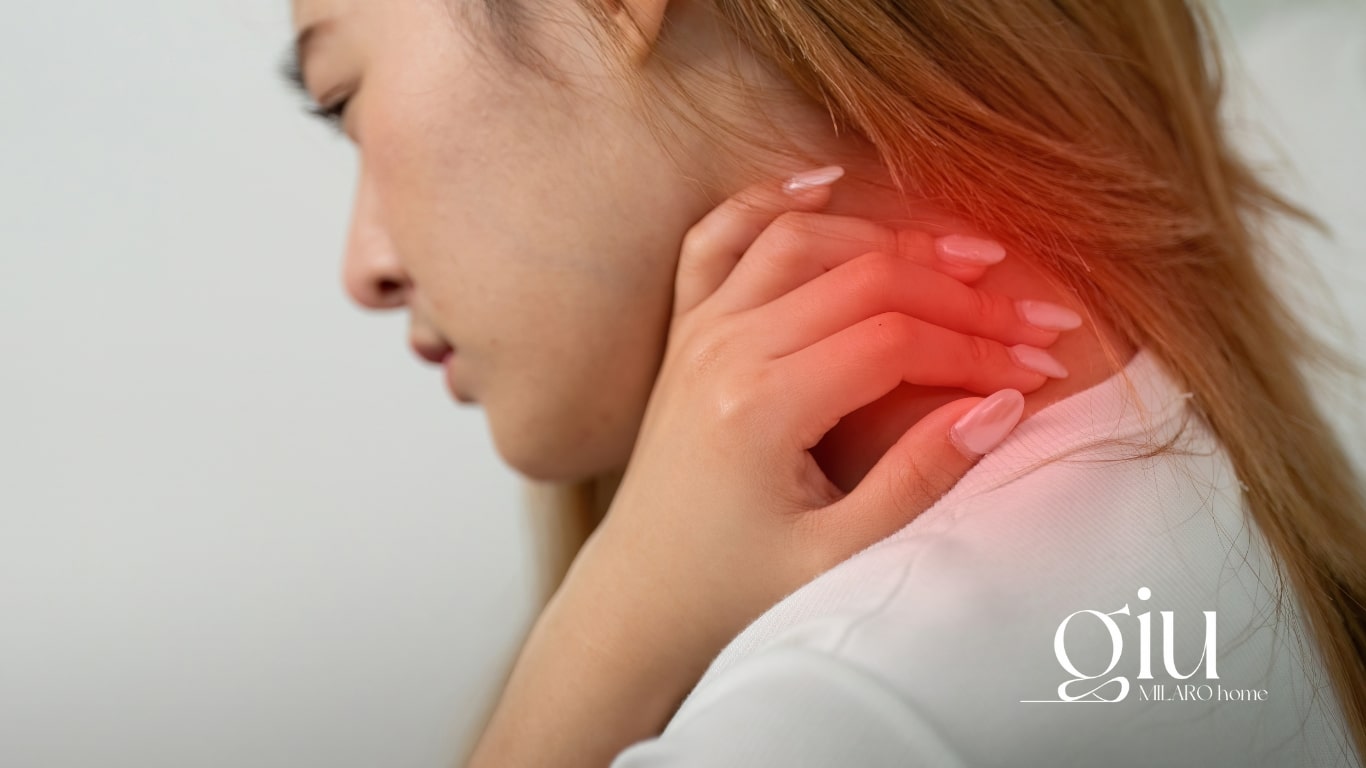 materac na problemy szyjne giu-min