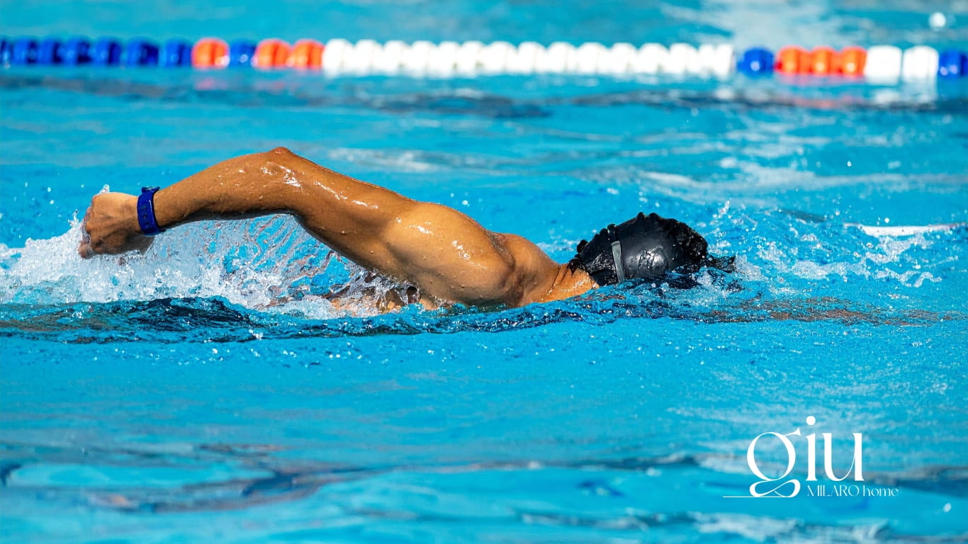 materac po treningu pływackim